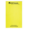 Standard 25 Sheet 1 Color Scratch Pad (8 1/2"x11")